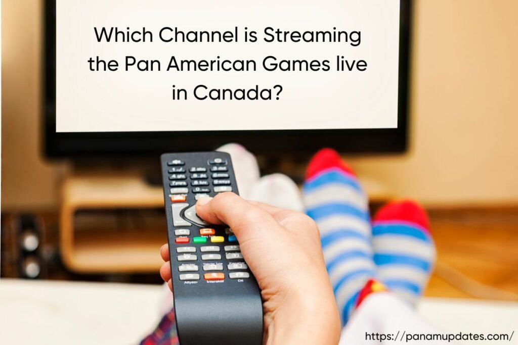 Which Channel is Streaming the Pan American Games live in Canada?