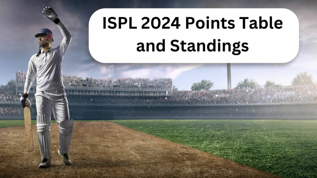 ISPL 2024 Points Table and Standings